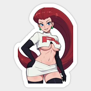 Redheaded Bully Sticker